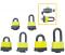 Waterproof Laminated Padlock